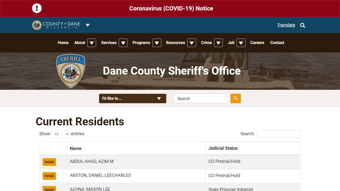 | Dane County Sheriff's Office